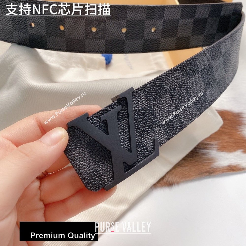 Louis Vuitton Width 4cm LV Initiales Belt LV38 (senjia-20081038)