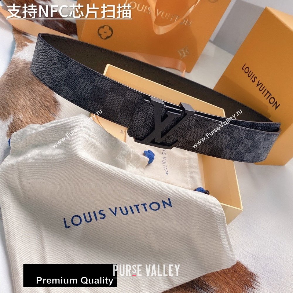 Louis Vuitton Width 4cm LV Initiales Belt LV38 (senjia-20081038)