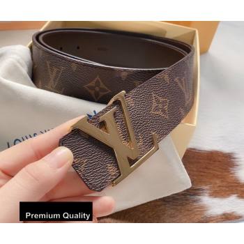 Louis Vuitton Width 4cm LV Initiales Belt LV39 (senjia-20081039)