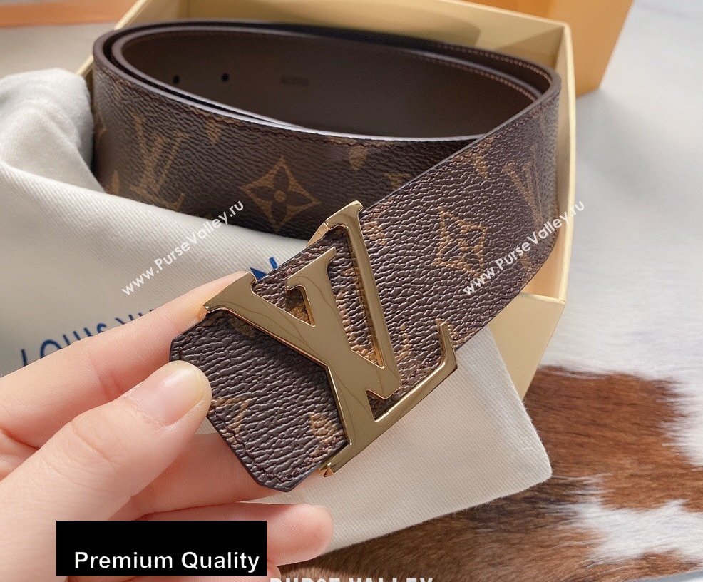 Louis Vuitton Width 4cm LV Initiales Belt LV39 (senjia-20081039)