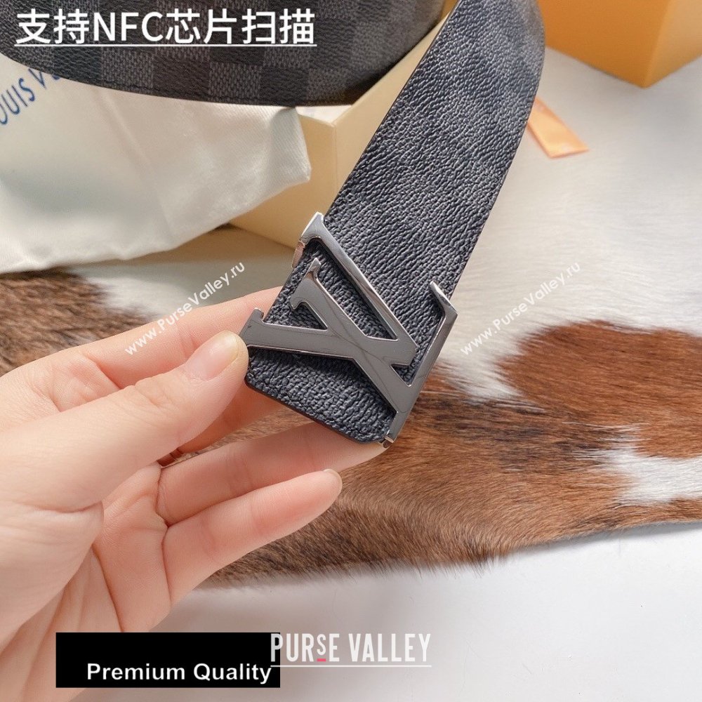 Louis Vuitton Width 4cm LV Initiales Belt LV40 (senjia-20081040)