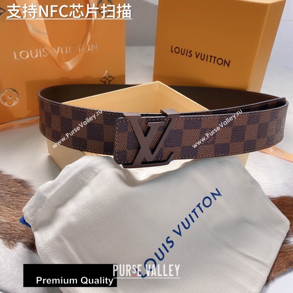 Louis Vuitton Width 4cm LV Initiales Belt LV42 (senjia-20081042)