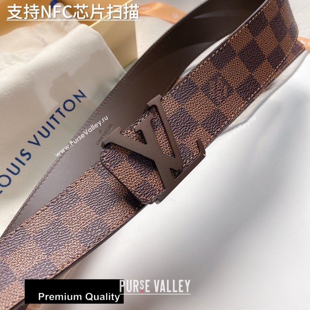 Louis Vuitton Width 4cm LV Initiales Belt LV42 (senjia-20081042)