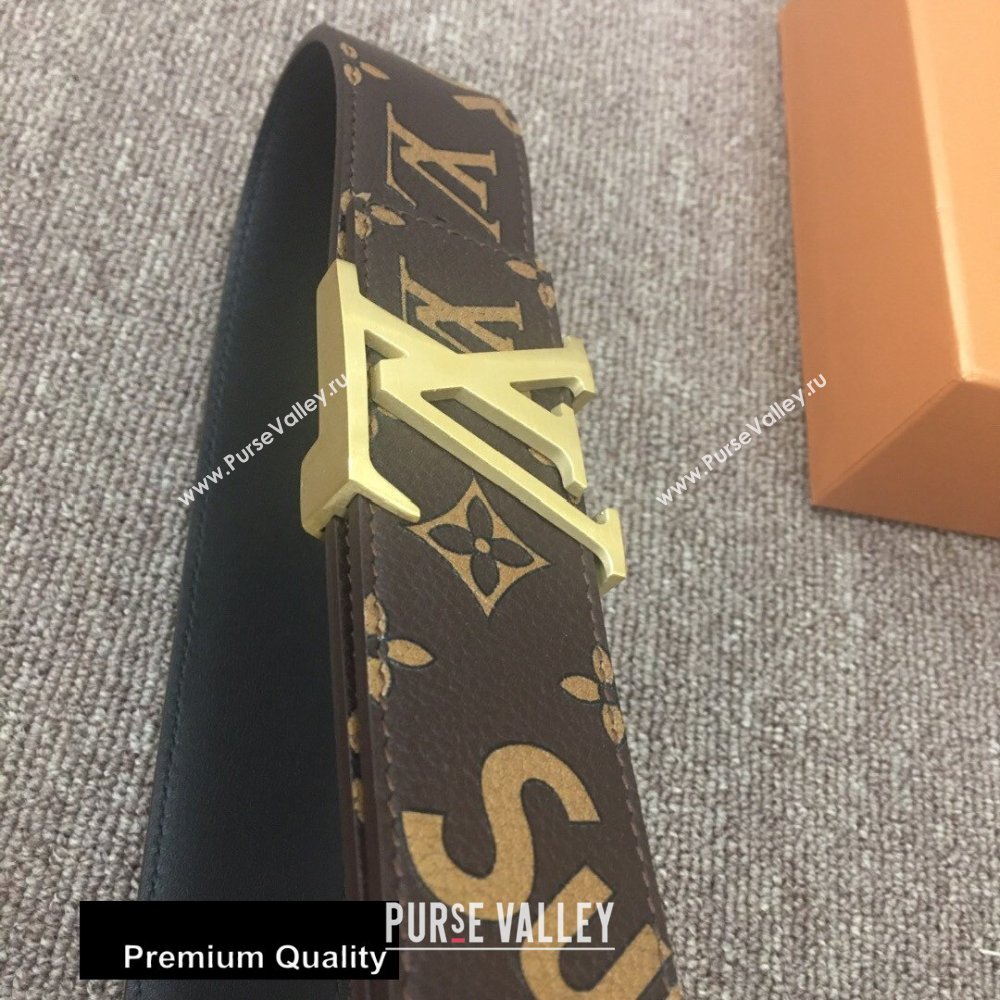 Louis Vuitton Width 4cm LV Initiales Belt LV01 (senjia-20081001)