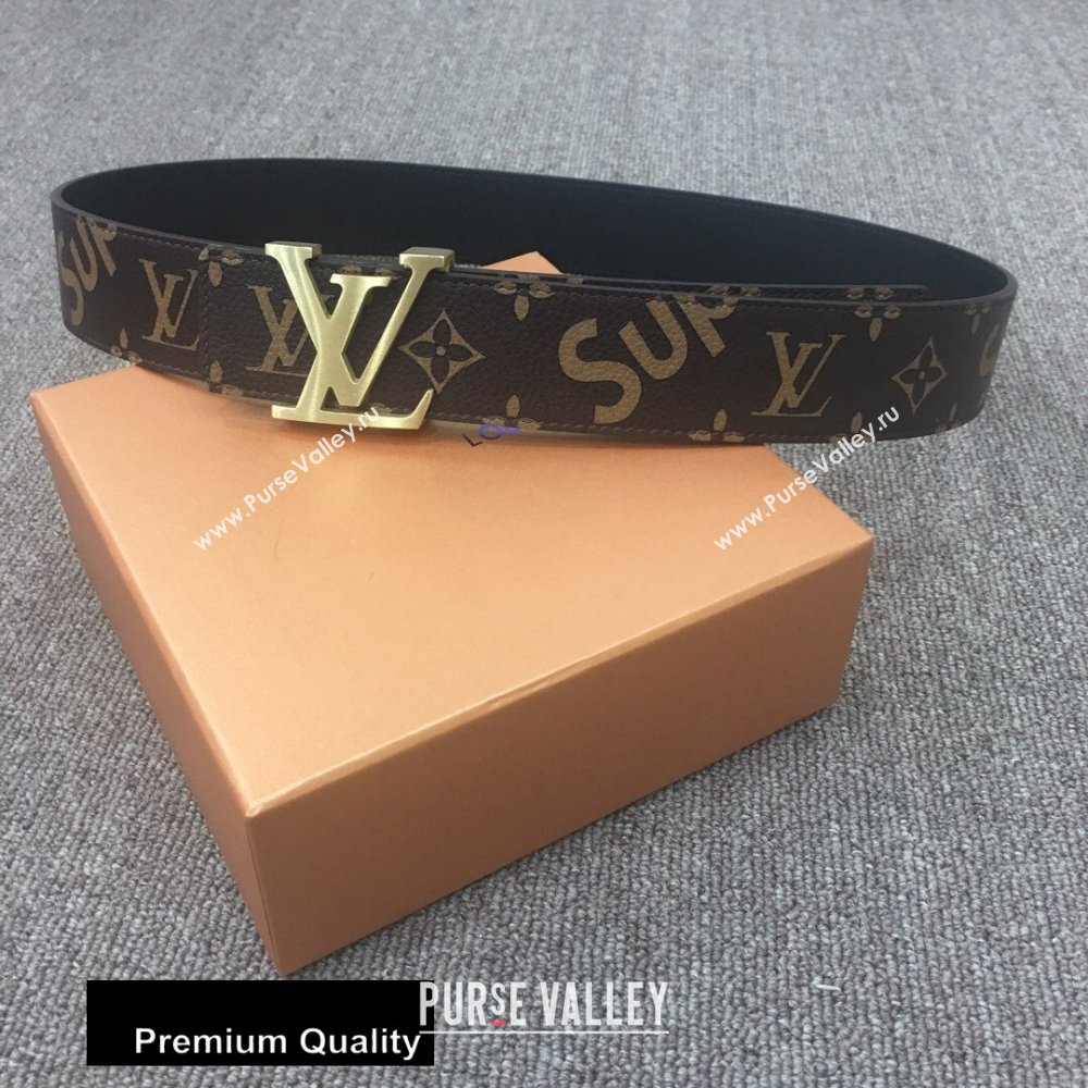 Louis Vuitton Width 4cm LV Initiales Belt LV01 (senjia-20081001)