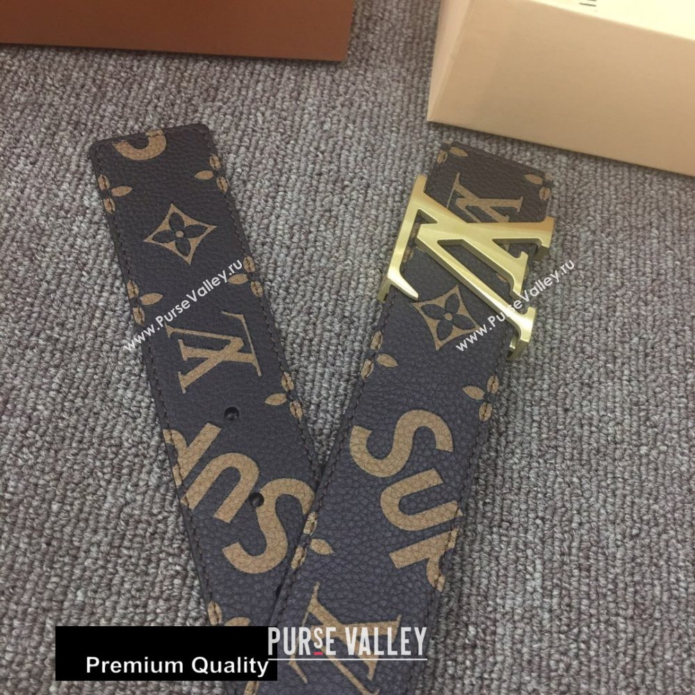 Louis Vuitton Width 4cm LV Initiales Belt LV01 (senjia-20081001)