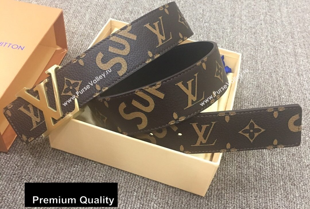 Louis Vuitton Width 4cm LV Initiales Belt LV01 (senjia-20081001)