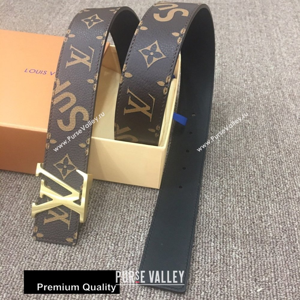 Louis Vuitton Width 4cm LV Initiales Belt LV01 (senjia-20081001)