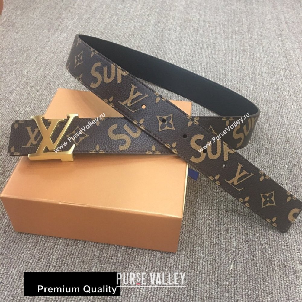 Louis Vuitton Width 4cm LV Initiales Belt LV01 (senjia-20081001)