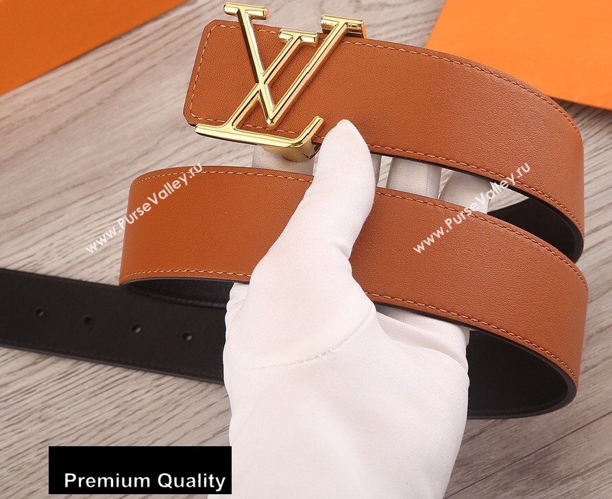 Louis Vuitton Width 4cm LV Initiales Belt LV10 (senjia-20081010)