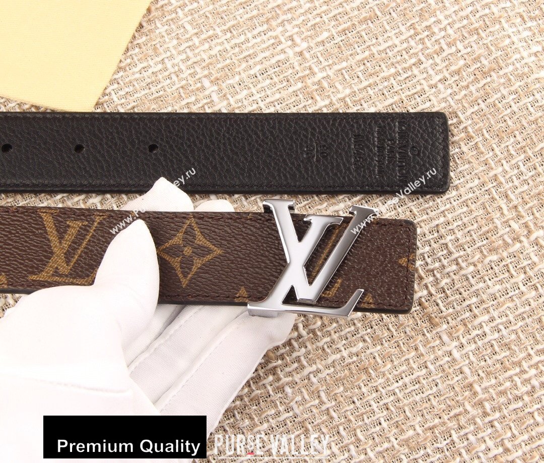 Louis Vuitton Width 3cm LV Initiales Belt LV17 (senjia-20081017)