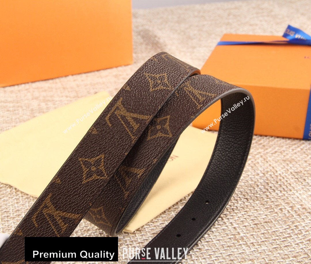 Louis Vuitton Width 3cm LV Initiales Belt LV17 (senjia-20081017)