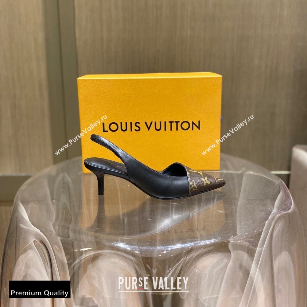 Louis Vuitton Heel 5.5cm Cherie Slingback Pumps 2020 (siya-20082034)