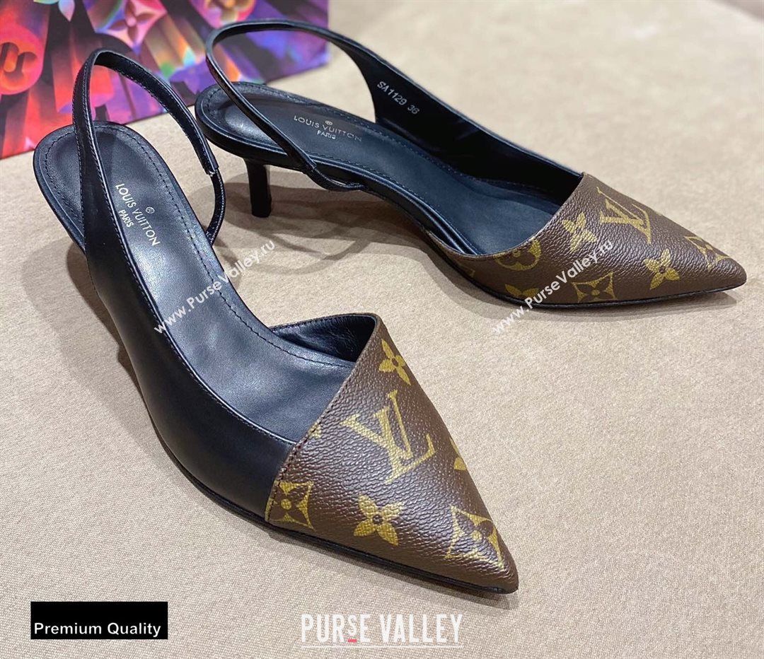 Louis Vuitton Heel 5.5cm Cherie Slingback Pumps 2020 (siya-20082034)