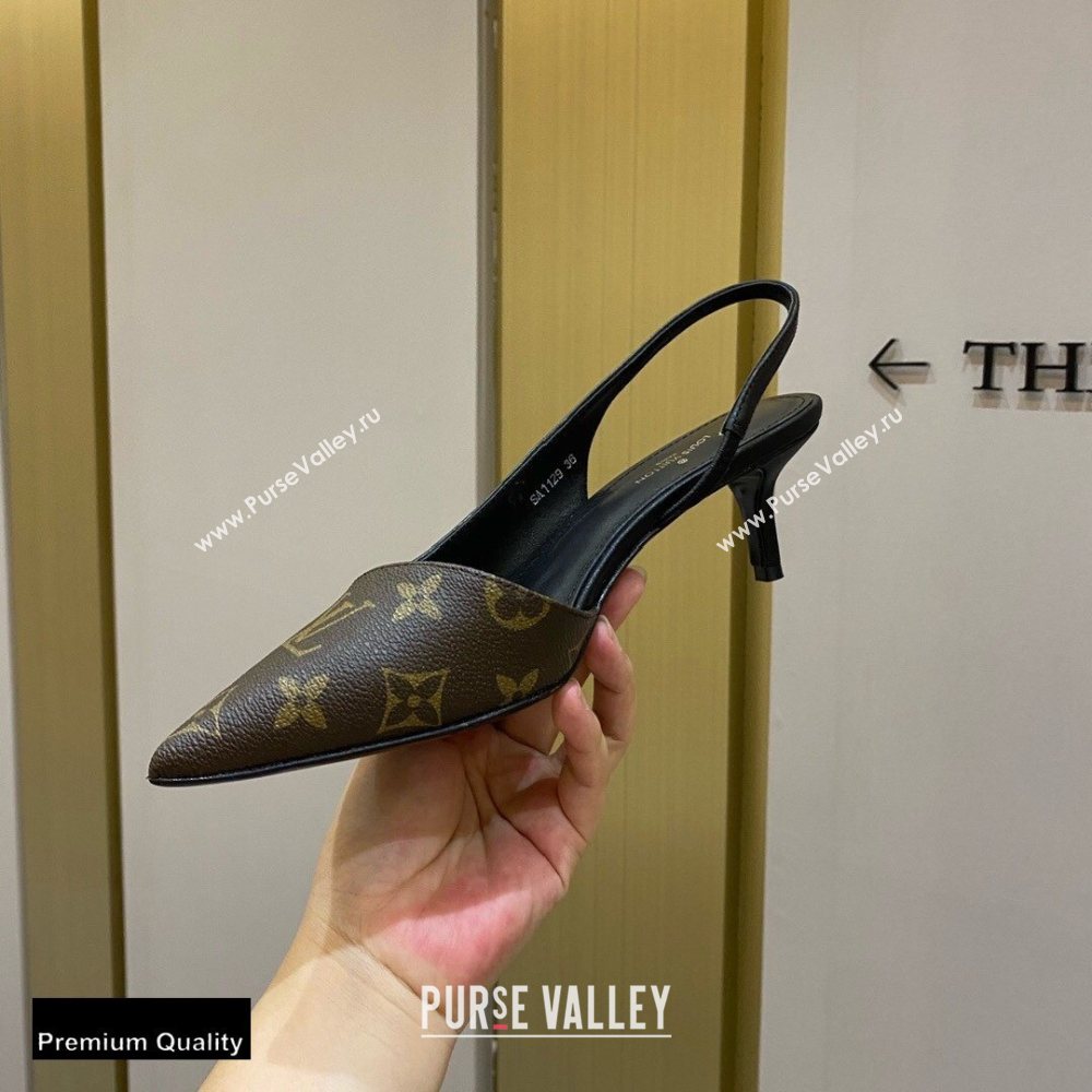 Louis Vuitton Heel 5.5cm Cherie Slingback Pumps 2020 (siya-20082034)