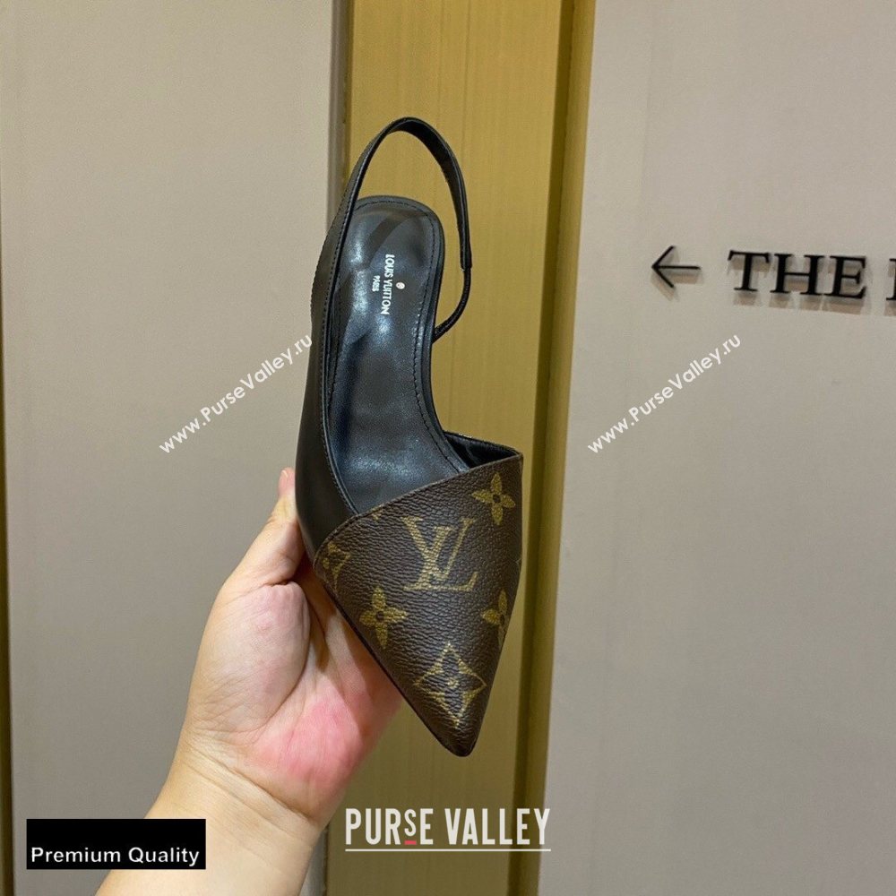 Louis Vuitton Heel 5.5cm Cherie Slingback Pumps 2020 (siya-20082034)