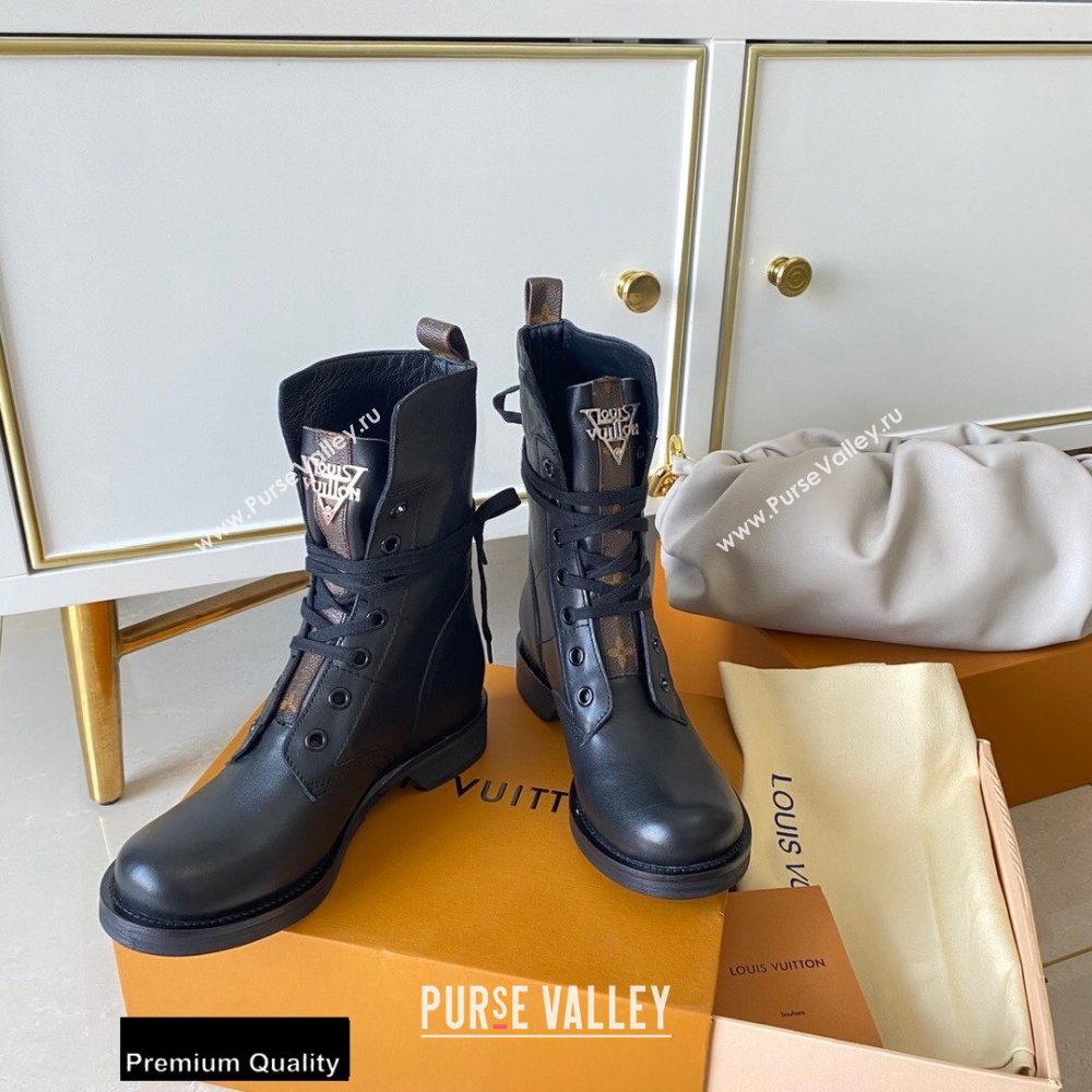 Louis Vuitton Metropolis Ranger Ankle Boots Black 2020 (siya-20082036)