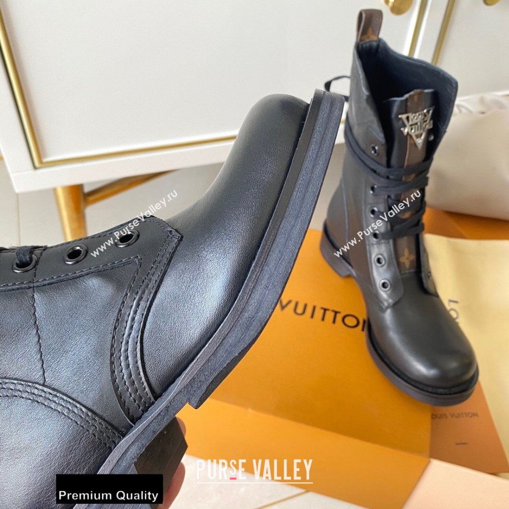 Louis Vuitton Metropolis Ranger Ankle Boots Black 2020 (siya-20082036)