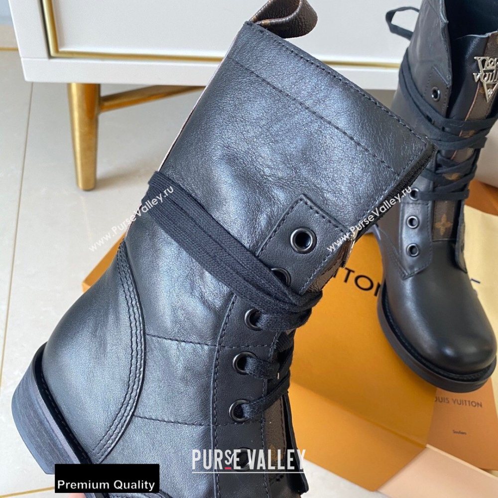 Louis Vuitton Metropolis Ranger Ankle Boots Black 2020 (siya-20082036)