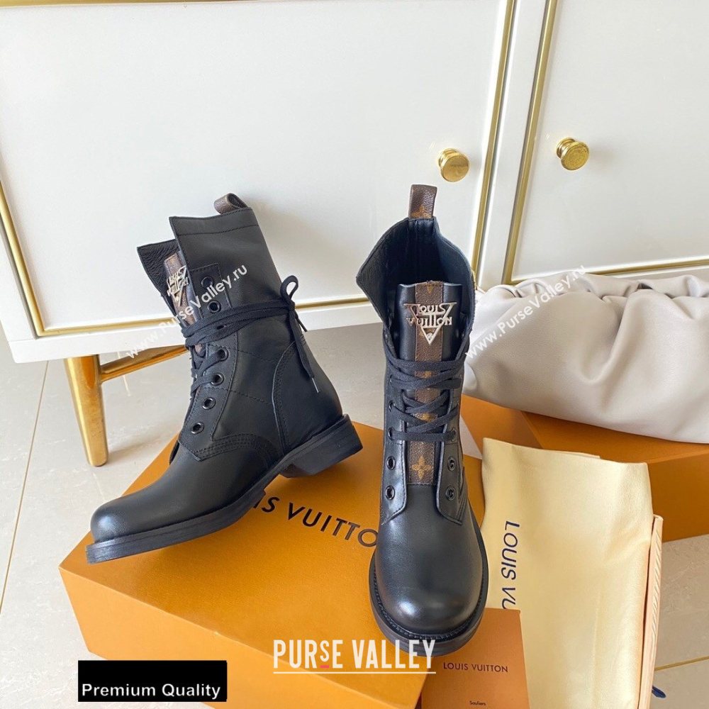 Louis Vuitton Metropolis Ranger Ankle Boots Black 2020 (siya-20082036)