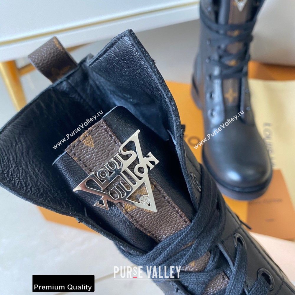 Louis Vuitton Metropolis Ranger Ankle Boots Black 2020 (siya-20082036)