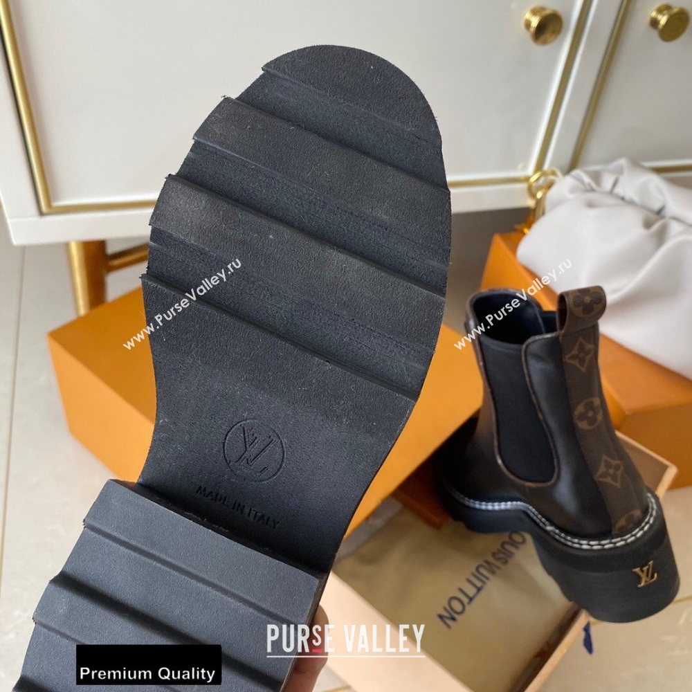Louis Vuitton LV Beaubourg Ankle Boots Black 2020 (siya-20082038)