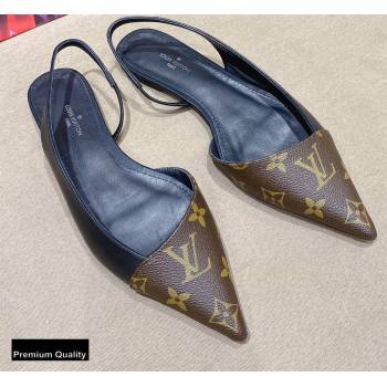 Louis Vuitton Cherie Flat Slingback Ballerinas 2020 (siya-20082035)