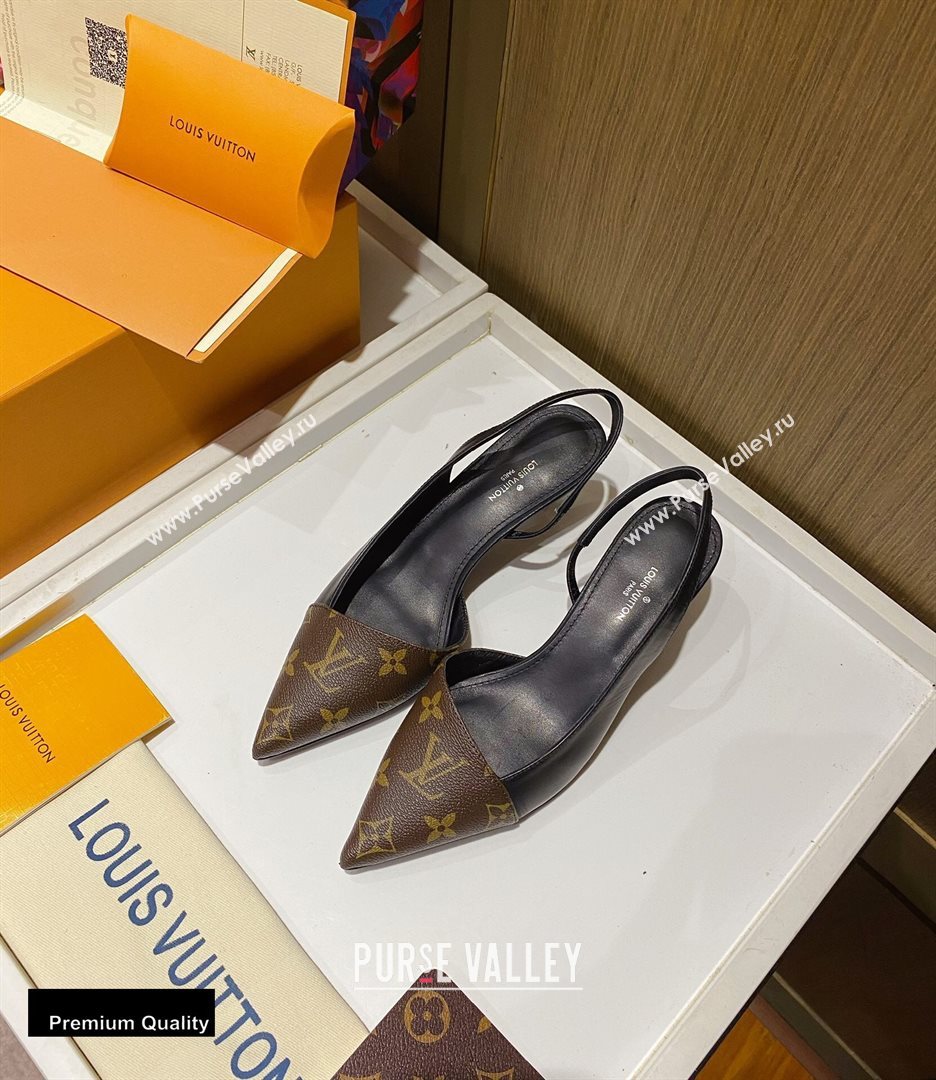 Louis Vuitton Heel 5.5cm Cherie Slingback Pumps 2020 (siya-20082034)