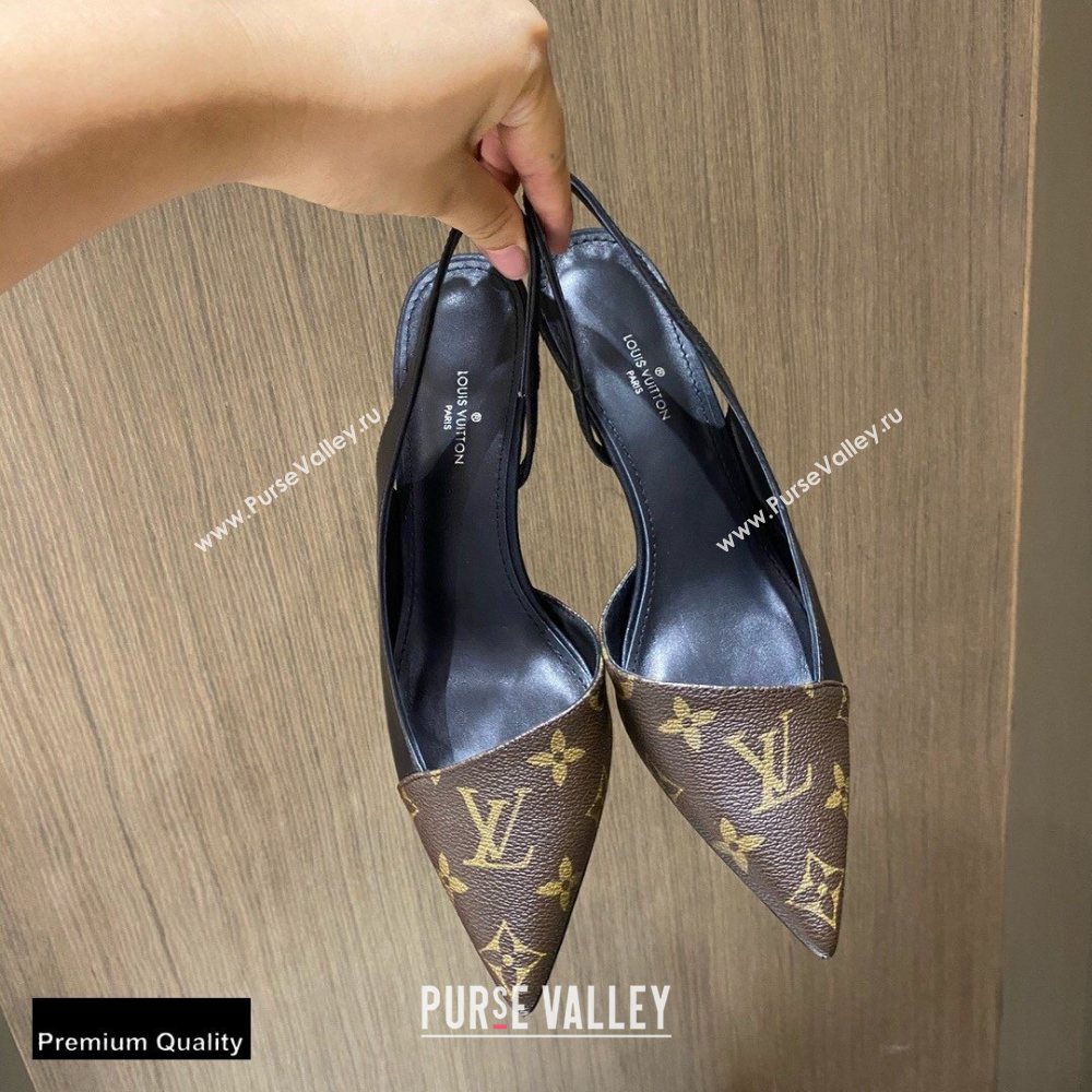 Louis Vuitton Heel 5.5cm Cherie Slingback Pumps 2020 (siya-20082034)