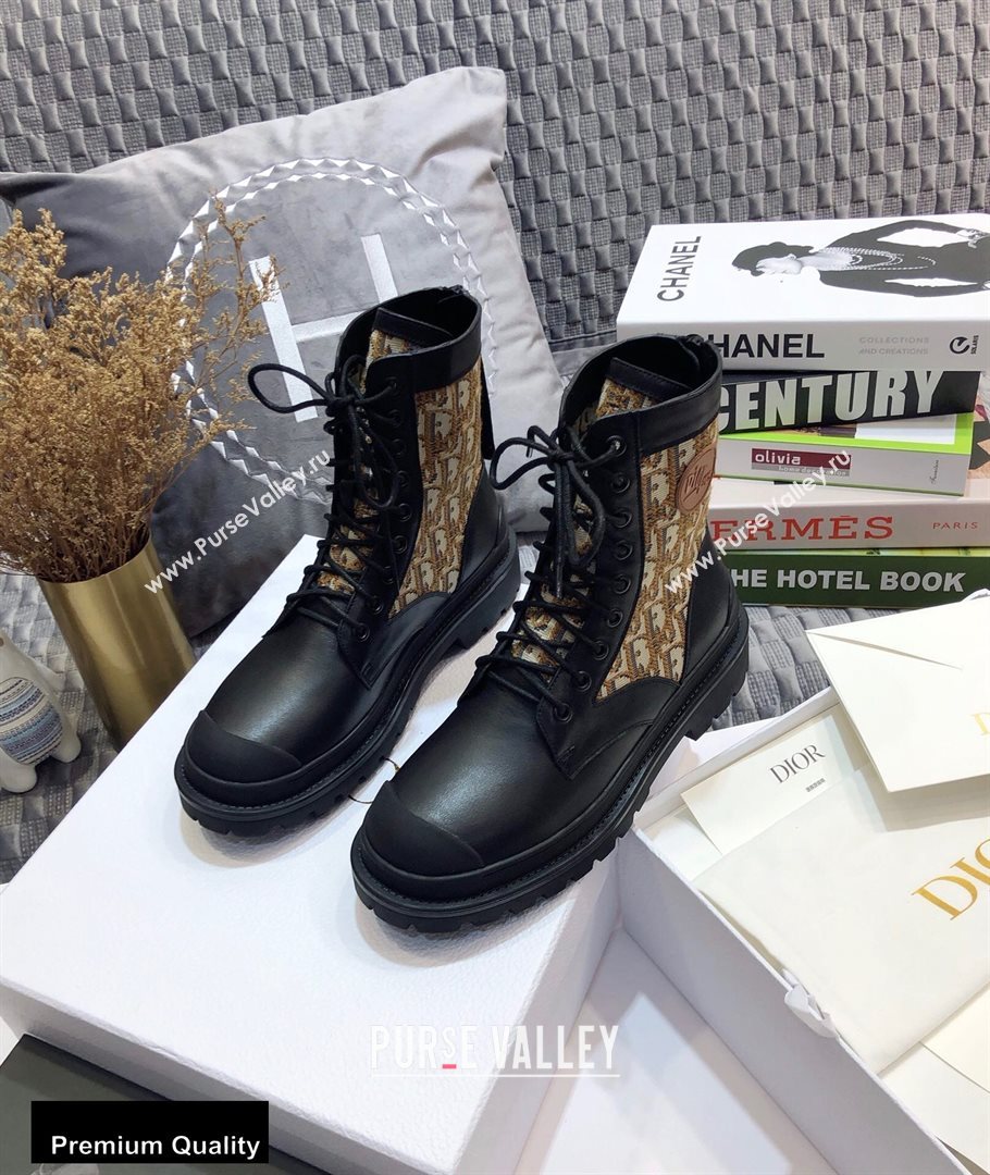 Dior Explorer Ankle Boots Black/Brown 2020 (jincheng-20082101)