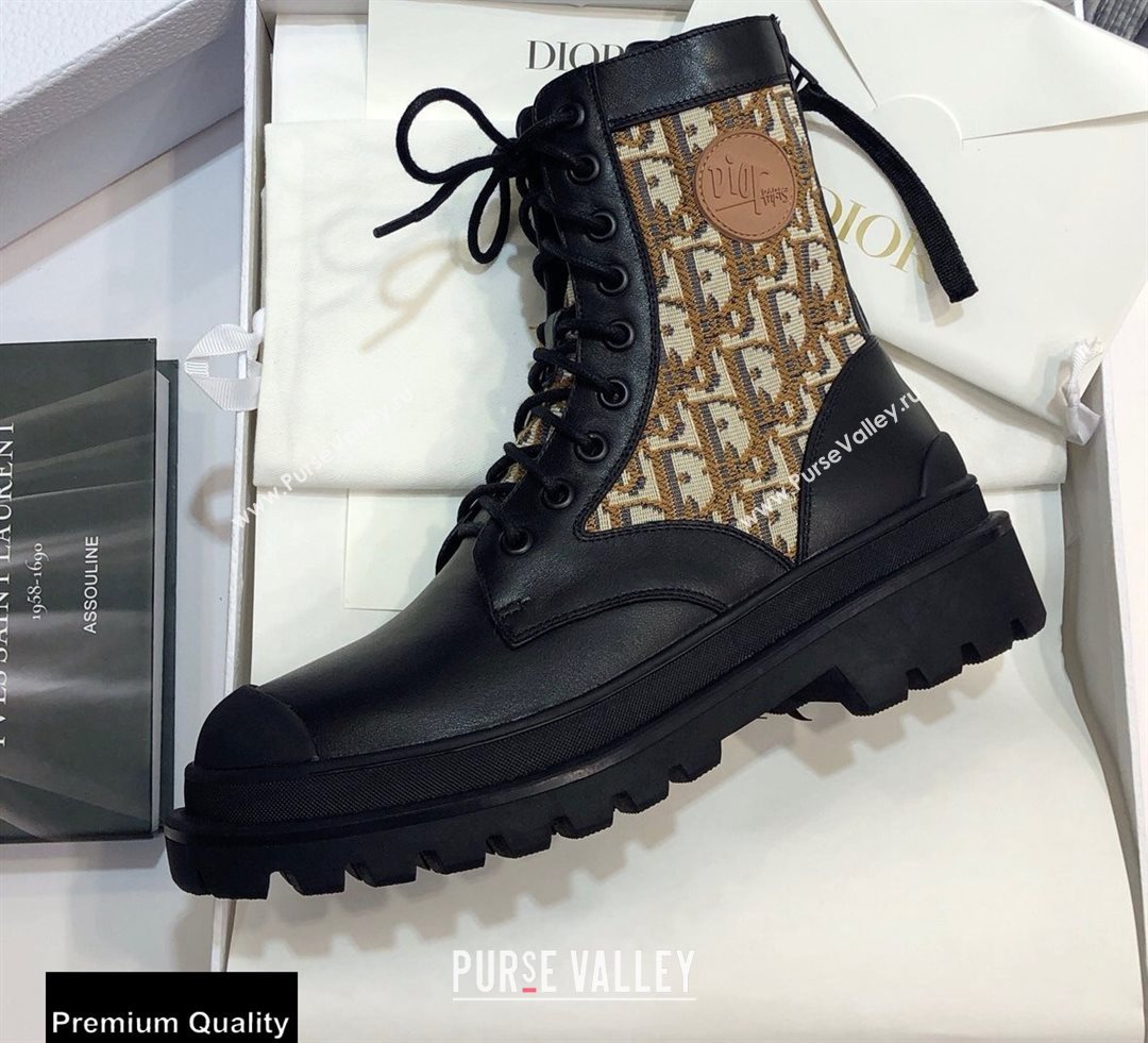 Dior Explorer Ankle Boots Black/Brown 2020 (jincheng-20082101)
