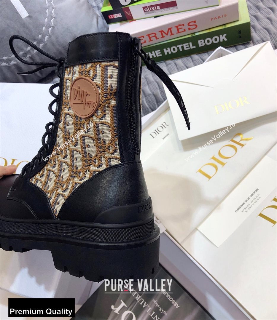 Dior Explorer Ankle Boots Black/Brown 2020 (jincheng-20082101)