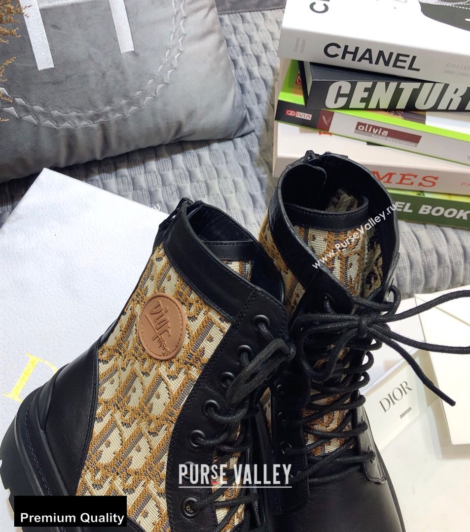 Dior Explorer Ankle Boots Black/Brown 2020 (jincheng-20082101)