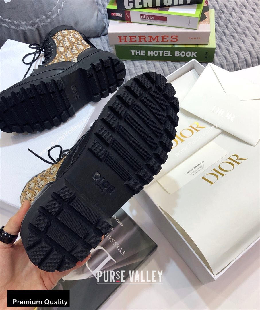 Dior Explorer Ankle Boots Black/Brown 2020 (jincheng-20082101)