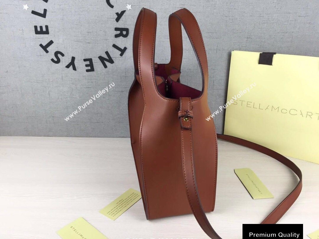 Stella Mccartney Stella Logo Cross Body Tote Bag Brown (weijian-20082403)