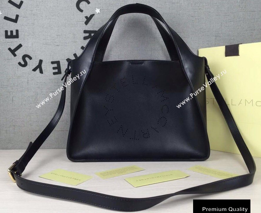 Stella Mccartney Stella Logo Cross Body Tote Bag Black (weijian-20082401)