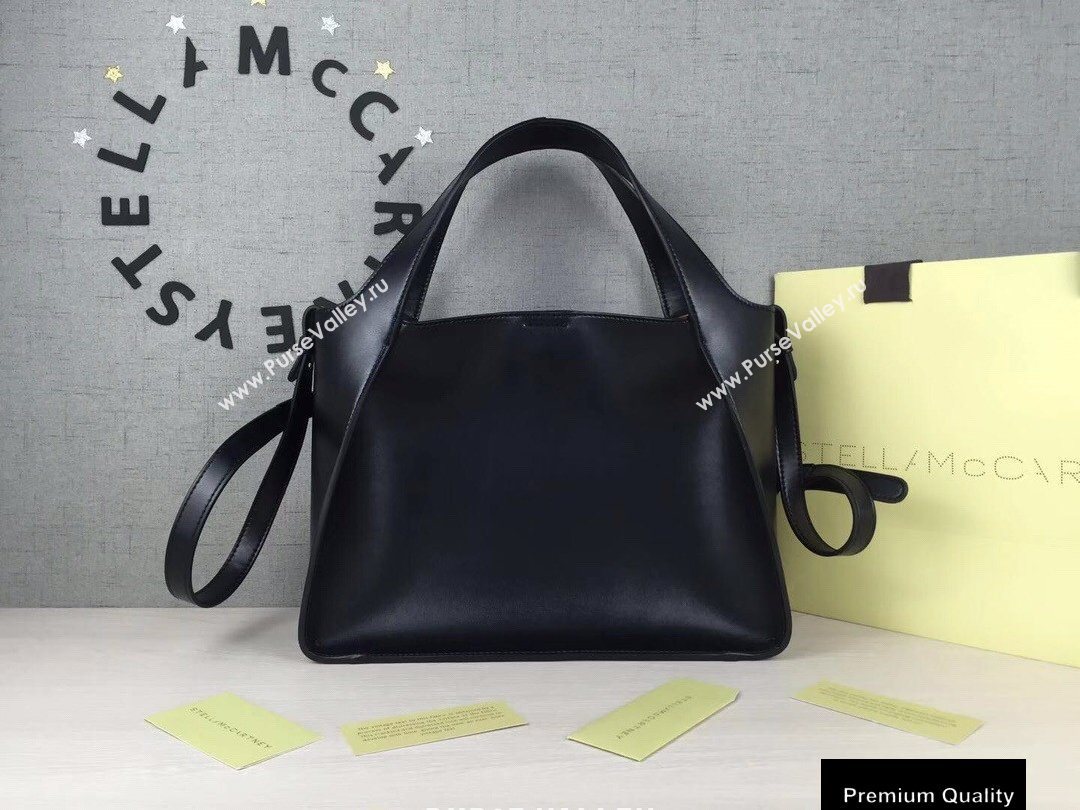 Stella Mccartney Stella Logo Cross Body Tote Bag Black (weijian-20082401)