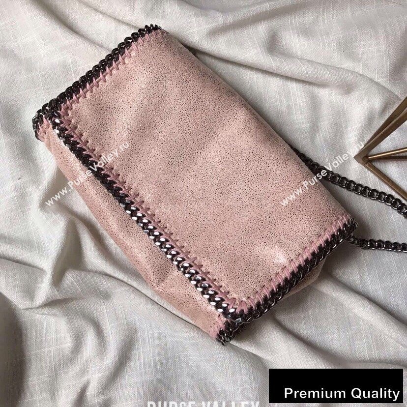 Stella Mccartney Falabella Cross Body Bag 22cm Pearl Pink (weijian-20082606)