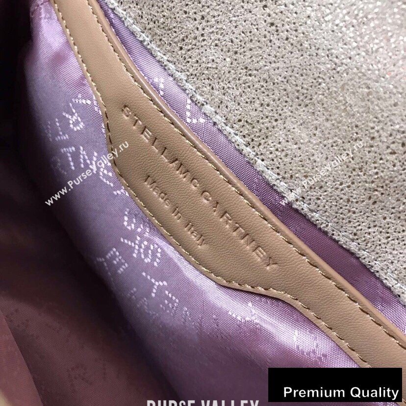 Stella Mccartney Falabella Cross Body Bag 22cm Pearl Gold (weijian-20082604)