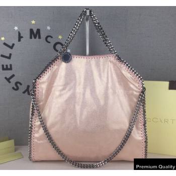 Stella Mccartney Falabella 3-chain Fold Over Tote Bag Pearl Pink (weijian-20082503)