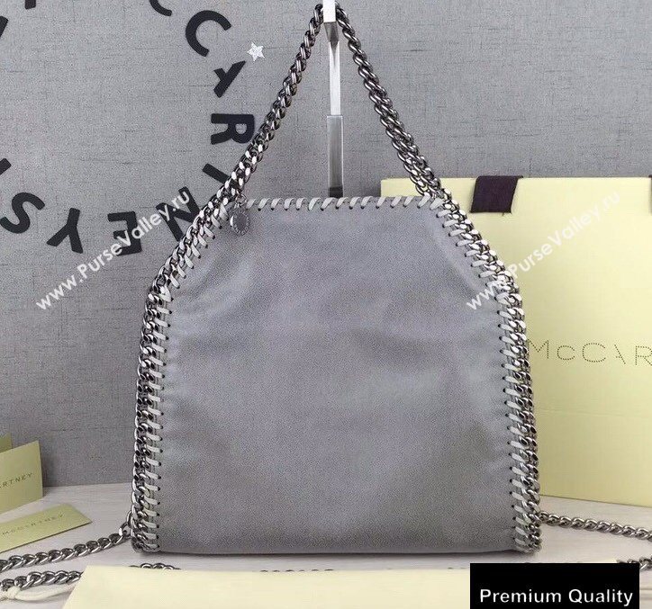 Stella Mccartney Falabella Mini Tote Bag Gray (weijian-20082521)