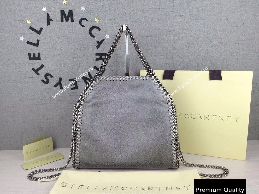 Stella Mccartney Falabella Mini Tote Bag Gray (weijian-20082521)