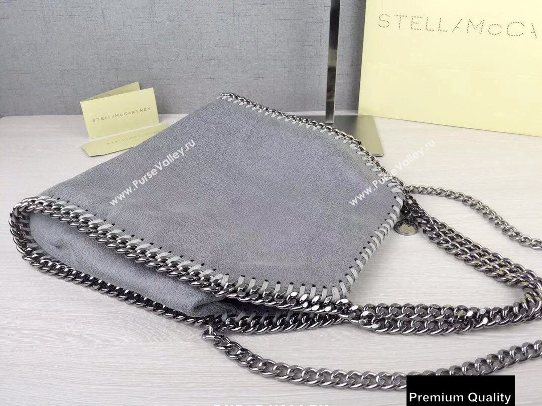 Stella Mccartney Falabella Mini Tote Bag Gray (weijian-20082521)