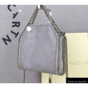 Stella Mccartney Falabella Tiny Tote Bag Gray (weijian-20082537)