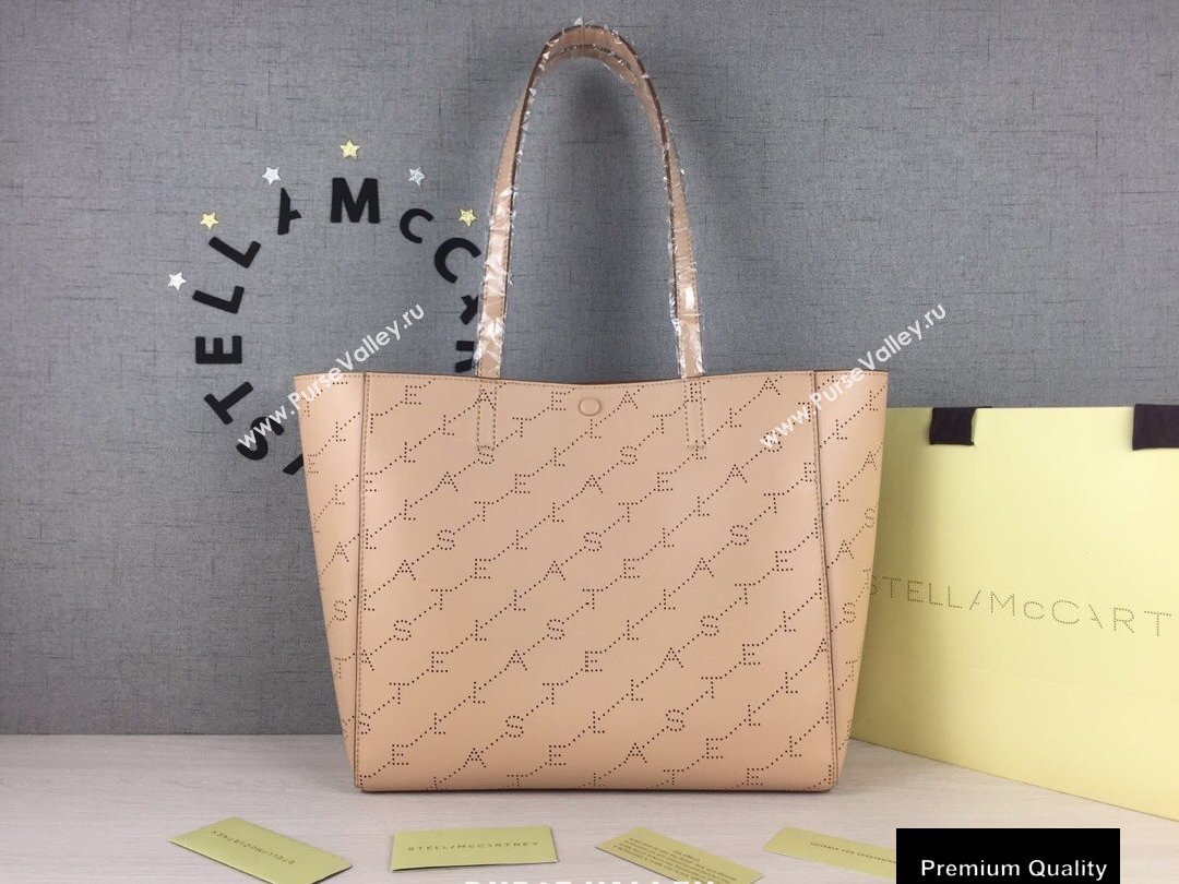 Stella Mccartney Monogram Small Tote Bag Nude (weijian-20082406)