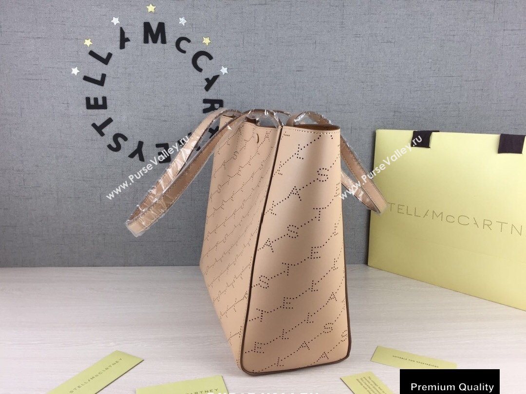 Stella Mccartney Monogram Small Tote Bag Nude (weijian-20082406)