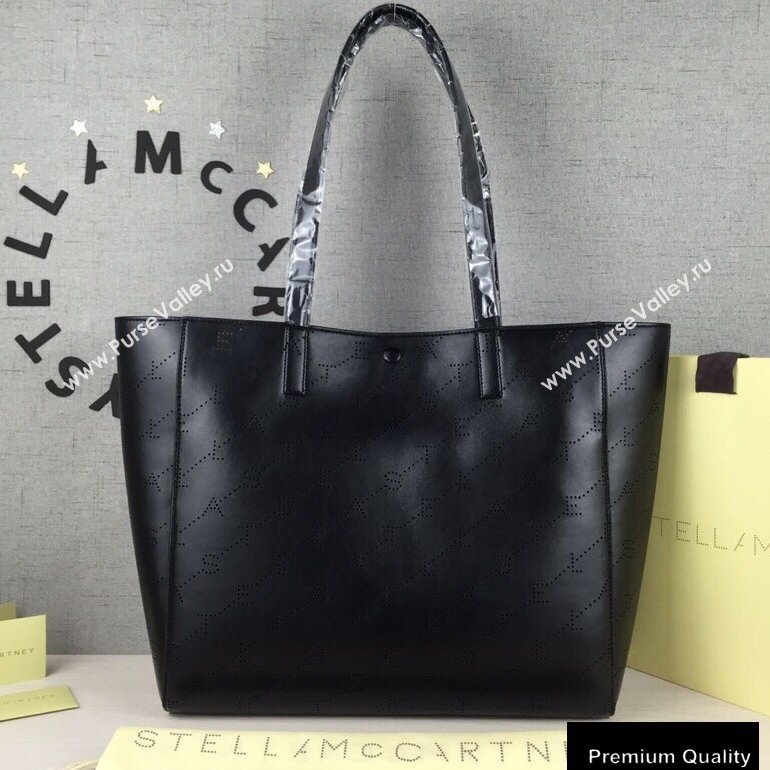 Stella Mccartney Monogram Small Tote Bag Black (weijian-20082404)