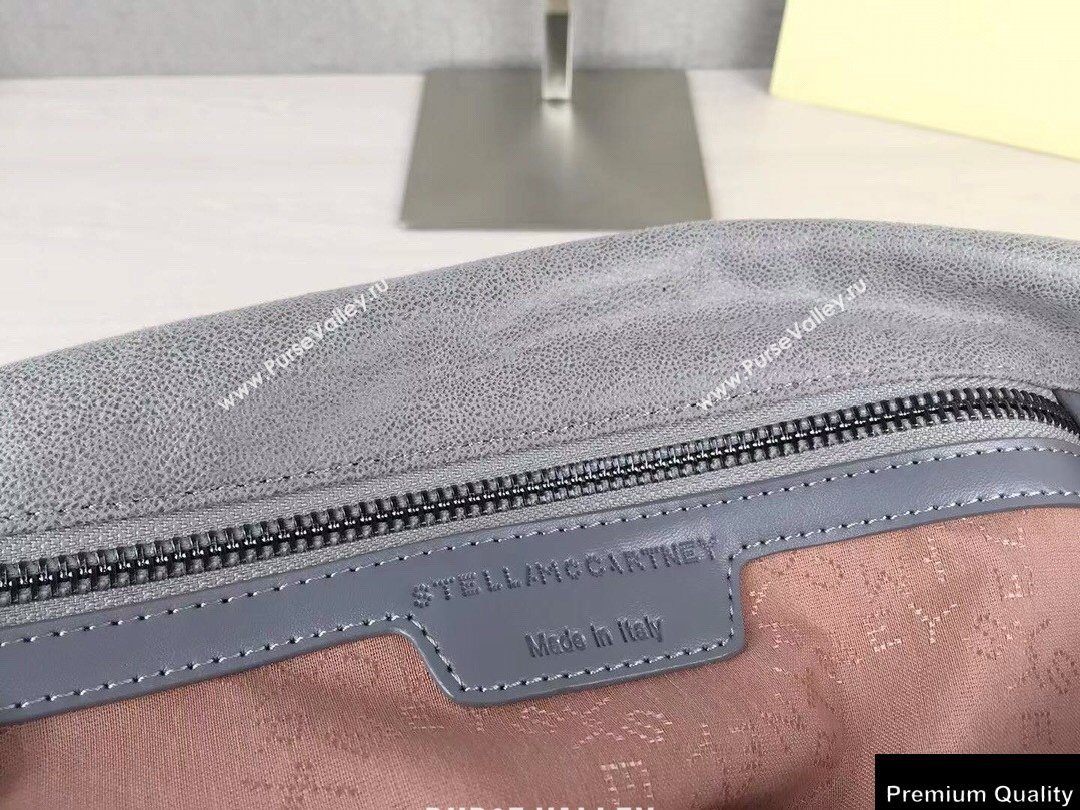 Stella Mccartney Falabella 3-chain Fold Over Tote Bag Gray (weijian-20082509)