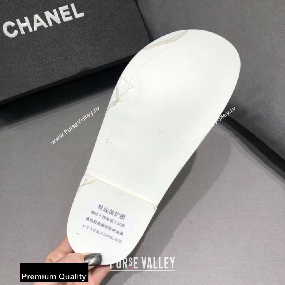 Chanel CC Logo Magic Loop Beach Sandals White 01 2020 (jimi-20082602)