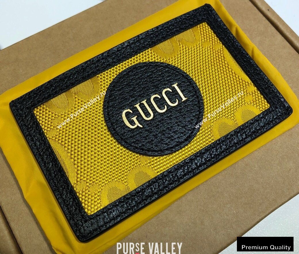 Gucci Off The Grid Card Case 625578 Yellow 2020 (delihang-20082718)